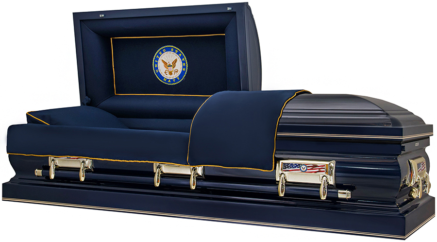 Photo of MILITARY ALL BRANCHES - 32In Steel Oversize Casket Casket