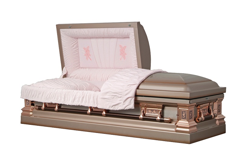 Photo of Stainless Steel - Tapestry Rose Casket Casket