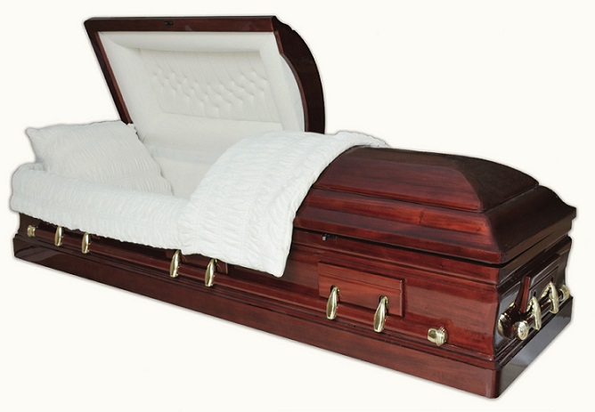 Photo of SOLID MAHOGANY DIGNITY STAR casket Casket